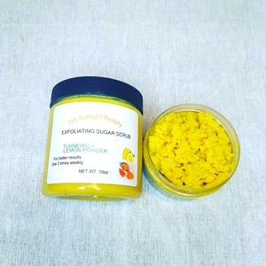 Turmeric +Lemon facial scrub